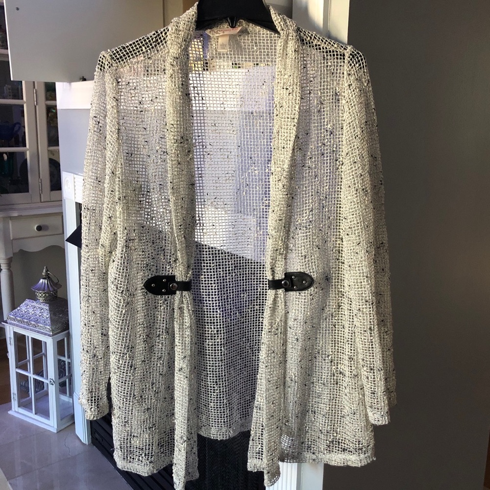 Krazy Kat Knit Speckled Cardigan